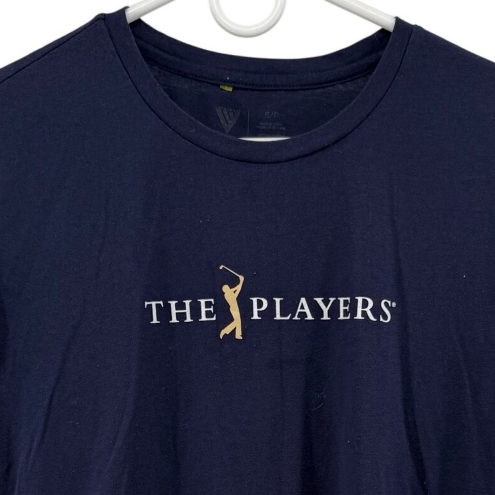 Levelwear The Players Championship Golf T-Shirt Small Navy Blue Logo Tee